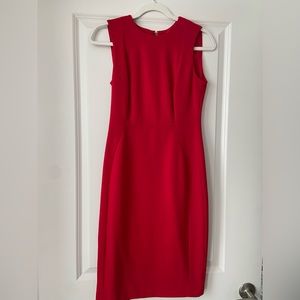 Red Calvin Klein Dress